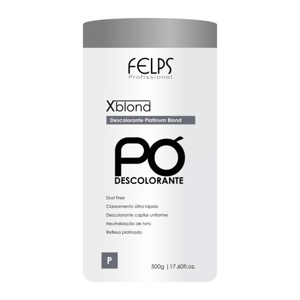 Felps Xblond Pó Descolorante Platinum Blond Ultra Rapido