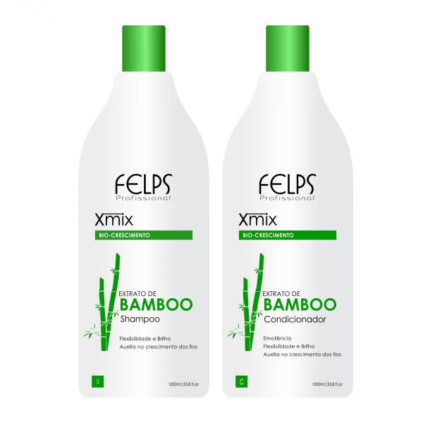 Felps Profissional Xmix Kit Duo Extrato de Bamboo 2x1000ml